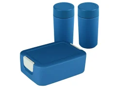 Sunware Schüssel & Schalen^Sigma Lunchbox home mit 2 Trinkbechern - Dark Blue
