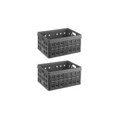 Sunware Klappboxen^Square 32 Liter 2er-Set Klappboxen