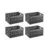 Sunware Klappboxen^Square 32 Liter 4er-Set Klappboxen