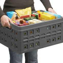 Sunware Klappboxen-Square 46 liter 4er-Set Klappboxen