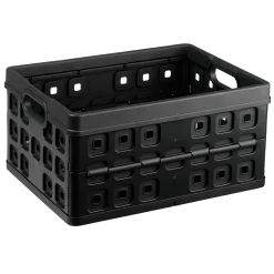 Sunware Klappboxen^Square 32 Liter Klappbox - Black