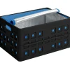 Sunware Klappboxen^Square 32 Liter Klappbox mit Kühltasche - Black