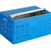 Sunware Klappboxen-Square 46 Liter Klappbox mit Kühltasche - Blue
