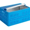 Sunware Klappboxen-Square 32 Liter Klappbox mit Kühltasche - Blue