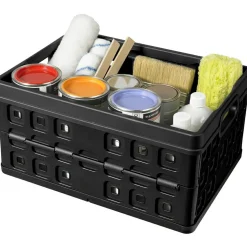 Sunware Klappboxen-Square 46 Liter Klappbox - Black