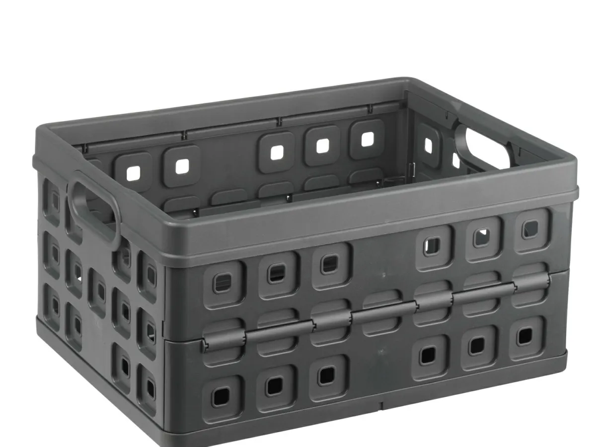 Sunware Square Klappkiste - Grey< Klappboxen