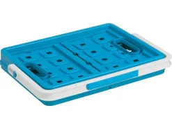 Sunware Square kleine Klappkiste mit Henkel - Blue< Klappboxen
