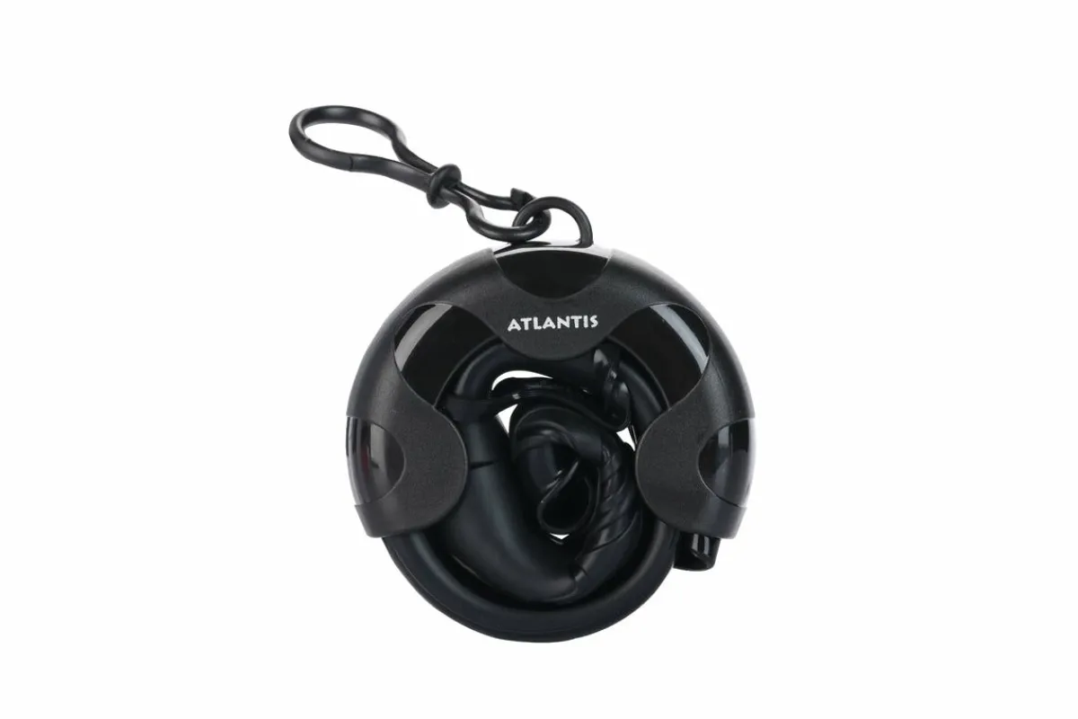 Atlantis Suta Flex – Schnorchel – Erwachsene – Schwarz - Black< Schnorcheln & Tauchen