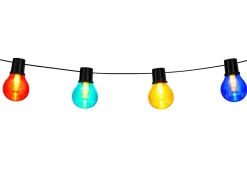 Svenska Living farbige runde Lichterkette - farbige Kugeln< Lichterketten|Lichterketten