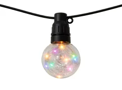 Svenska Living Lichterketten|Lichterketten^transparente runde Lichterkette - farbiges Licht