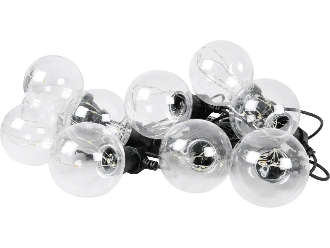 Svenska Living Lichterketten|Lichterketten^transparente runde Lichterkette - farbiges Licht