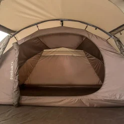 Tambu 4 Personen Tunnelzelte|Familienzelte^Durdanta 4 personen Tunnelzelt - Brown