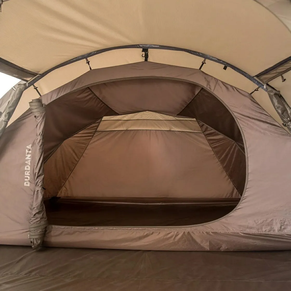 Tambu 4 Personen Tunnelzelte|Familienzelte^Durdanta 4 personen Tunnelzelt - Brown