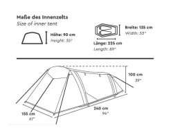 Tambu Trekkingzelte|Zelt 2 Personen^SURANGA 2.0 Leichtes Zelt