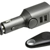 Technaxx Usb Steckdosen 12V-TX-100 Autoalarm mit Ladefunktion