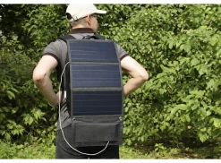 Technaxx TX-207 mit 2x USB-A 21W tragbarem Solarpanel< Solarmodule