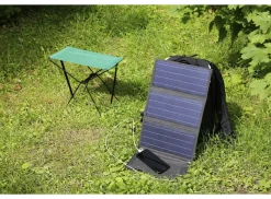 Technaxx TX-207 mit 2x USB-A 21W tragbarem Solarpanel< Solarmodule