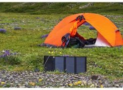 Technaxx TX-207 mit 2x USB-A 21W tragbarem Solarpanel< Solarmodule