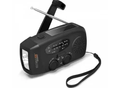 Technaxx Radios^TX-238 selbstaufladendes Notradio mit Kurbel