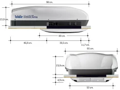 Telair Dualclima 8400H Dachklimaanlage - white< Dachklimaanlagen