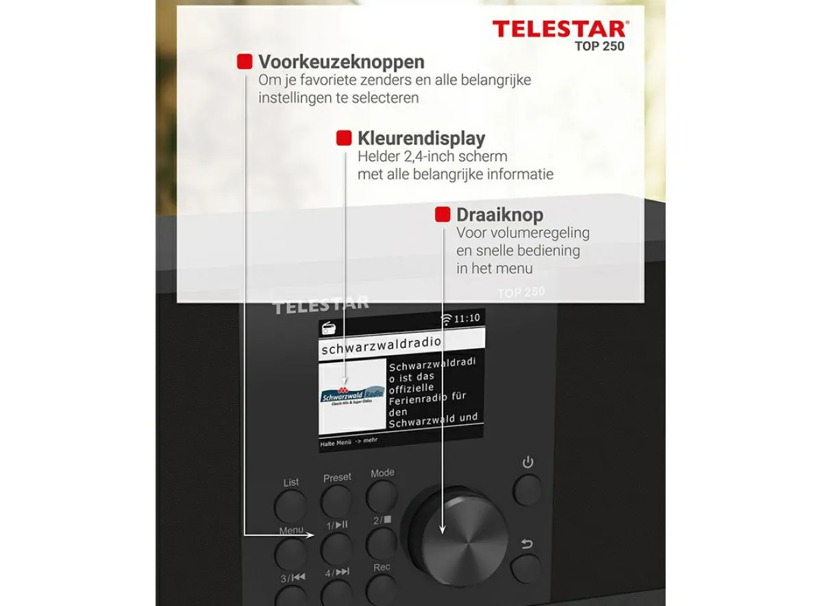 TELE System Telestar Top 250 Stereo< Radios