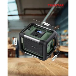 Markenlos TELESTAR TOP OR 20 Robustes Outdoor-Radio - DAB+/FM< Radios