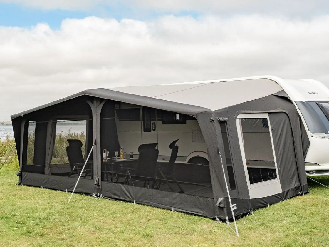 Telta Luftvorzelte|Luftvorzelte^Apex Größe 14 (975 - 1000 cm) aufblasbares Caravan-Vorzelt