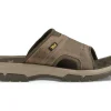 Teva Sommerschuhe-Langdon Slide Walnut Herren Pantoletten
