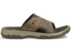 Teva Sommerschuhe-Langdon Slide Walnut Herren Pantoletten