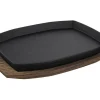 The Bastard Grillroste- & Platten|Grillroste- & Platten-Cast Iron Sizzling M/L Kochplatte mit Untersetzer