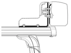 Thule Adapter 3200 Roof Rack< Markisenhalterungen