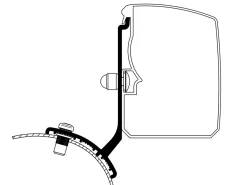 Thule Adapter 3200 Trafic/Vivaro/Talento/NV300< Markisenhalterungen