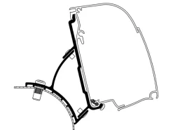 Thule Markisenhalterungen-Adapter 4200 VW T5/T6