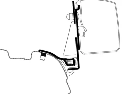 Thule Adapter 3200 VW T5/T6 Multirail Reimo LWB< Markisenhalterungen