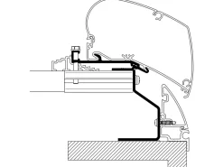 Thule Adapter Fendt Brillant< Markisenhalterungen