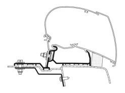 Thule Adapter Master Movano > 2010< Markisenhalterungen