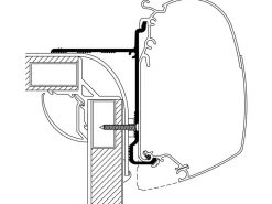 Thule Markisenhalterungen^Adapter Pilote Explorateur