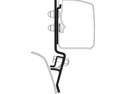 Thule Markisenhalterungen-Adapter VW T2 & T3