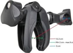 Thule Bike Holder 1 ACUTight kurze Fahrradklemme – silber< Fahrradklemmen