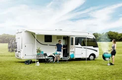 Thule Kassettenmarkisen^Omnistor 5200 Weiß 300 Sapphire Blue Kassettenmarkise