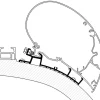 Thule Markisenhalterungen^Omnistor adapter Carthago Chic serie 6 4,50m
