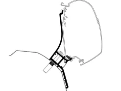 Thule Markisenhalterungen^Omnistor Ducato H2 Lift Roof LED 3,00m Adapter