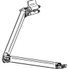 Thule Markisen Ersatzteile^Omnistor Gelenkarm rechts 5200 260