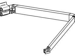 Thule Omnistor Gelenkarm links 5102< Markisen Ersatzteile