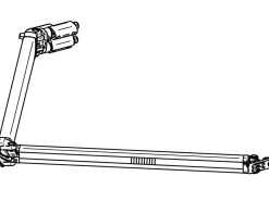 Thule Omnistor Gelenkarm rechts 6300 300 - 500< Markisen Ersatzteile
