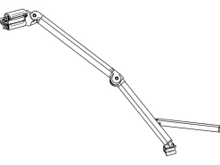 Thule Omnistor Gelenkarm links 9200< Markisen Ersatzteile