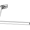 Thule Markisen Ersatzteile^Omnistor Gelenkarm rechts 6200 300-450