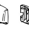 Thule Markisen Ersatzteile^Omnistor Set Endkappen Kassette 3200