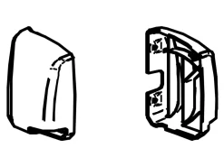 Thule Markisen Ersatzteile^Omnistor Set Endkappen Kassette 3200