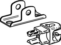 Thule Markisen Ersatzteile-Omnistor Set Metal Füße V2 Stützfuß